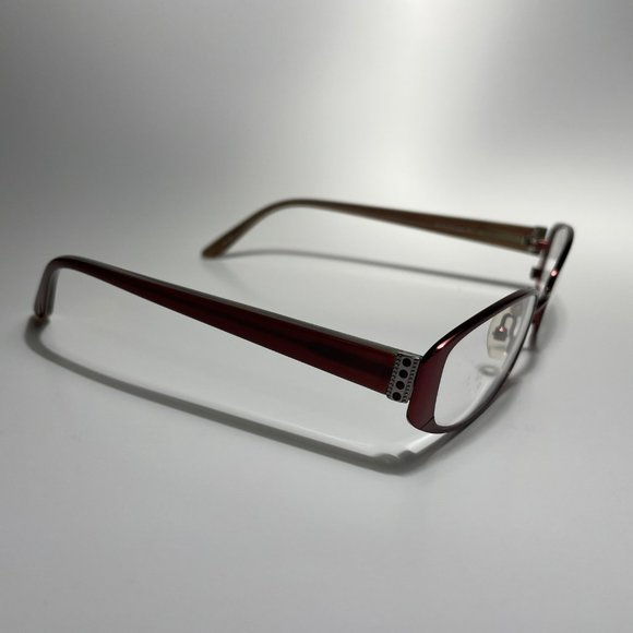 New DANA BUCHMAN Eyeglasses Jonie Burgundy Size 49-19-133 - Picture 9 of 16